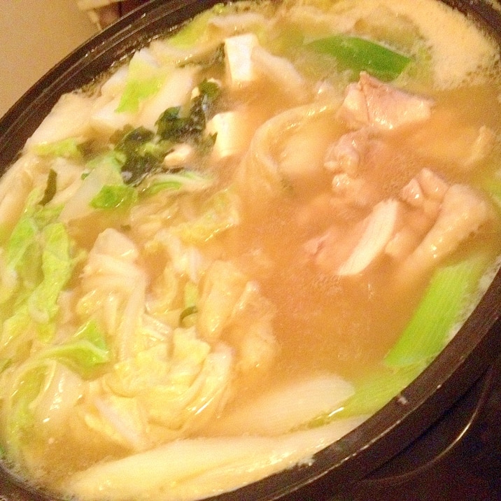 味噌味の寄せ鍋 レシピ 作り方 By みゅうしろ 楽天レシピ